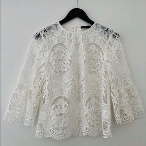 Zara Lace Blouse